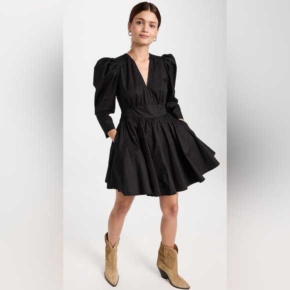 XIRENA Ophelia Dress Black